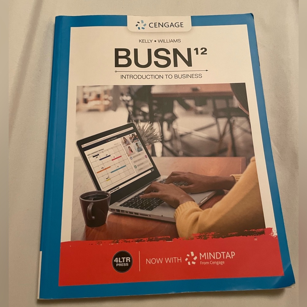 Kelly/Williams BUSN 12 Intro To Business Book